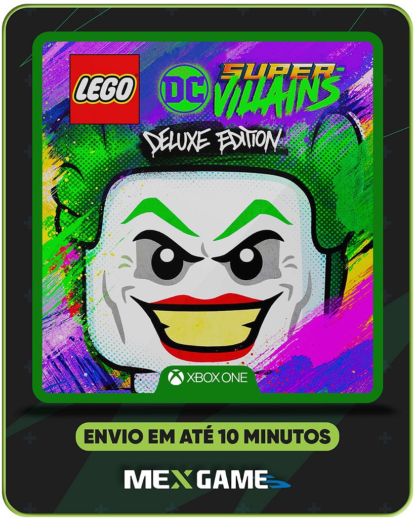LEGO DC SUPER-VILÕES DELUXE EDITION - XBOX ONE - MÍDIA DIGITAL