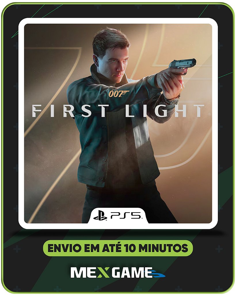 007 FIRST LIGHT - PS5 - MIDIA DIGITAL