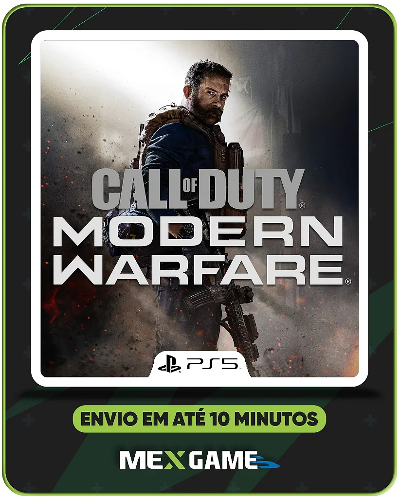 CALL OF DUTY MODERN WARFARE - PS5 - MÍDIA DIGITAL