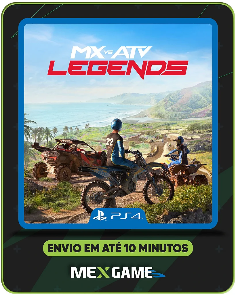 MX VS ATV LEGEND - PS4 - MÍDIA DIGITAL