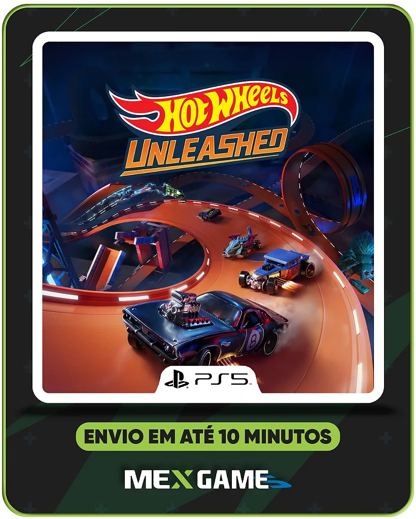 HOT WHEELS UNLEADSHED - PS5 - MÍDIA DIGITAL