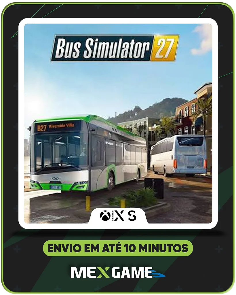 BUS SIMULATOR 27 - XBOX SERIES X|S - MÍDIA DIGITAL