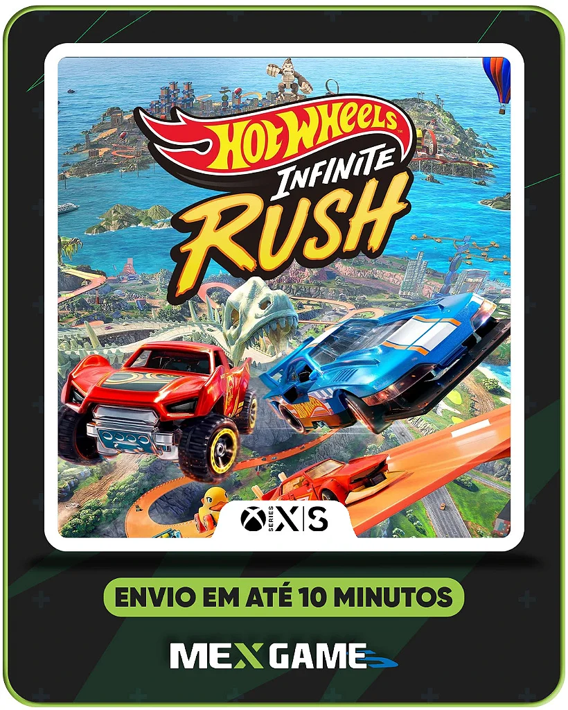 HOT WHEELS INFINITE RUSH - XBOX SERIES X|S - MÍDIA DIGITAL