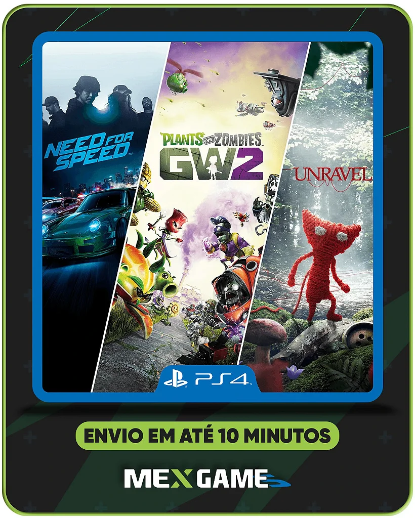 PACOTE FAMILIAR EA - PS4 - MÍDIA DIGITAL