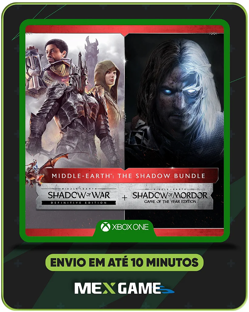 TERRA-MÉDIA: CONJUNTO DAS SOMBRAS - XBOX ONE - MÍDIA DIGITAL