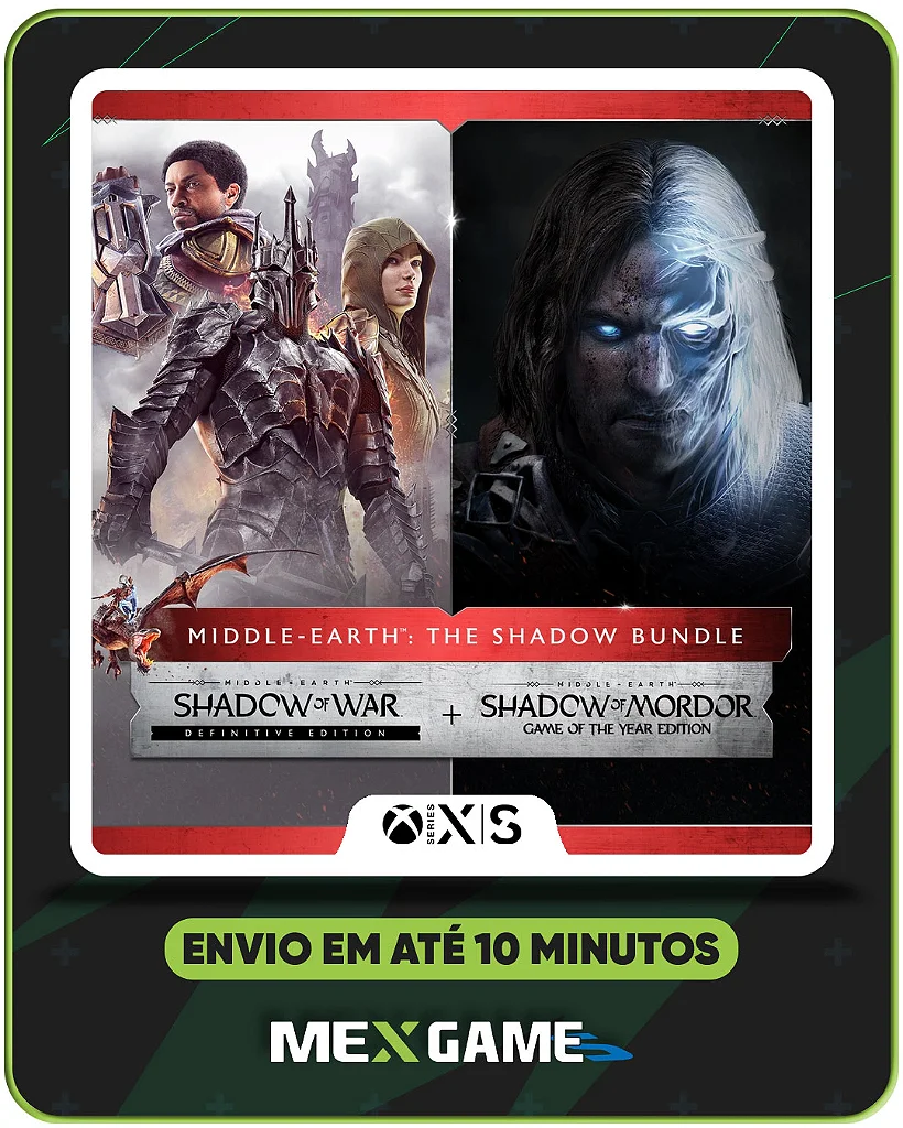 TERRA-MÉDIA: CONJUNTO DAS SOMBRAS - XBOX SERIES X|S - MÍDIA DIGITAL