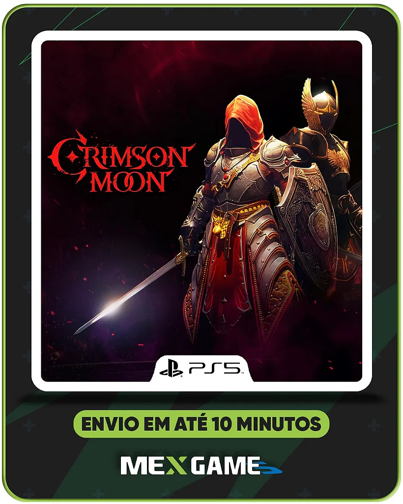 CRIMSON MOON - PS5 - MÍDIA DIGITAL