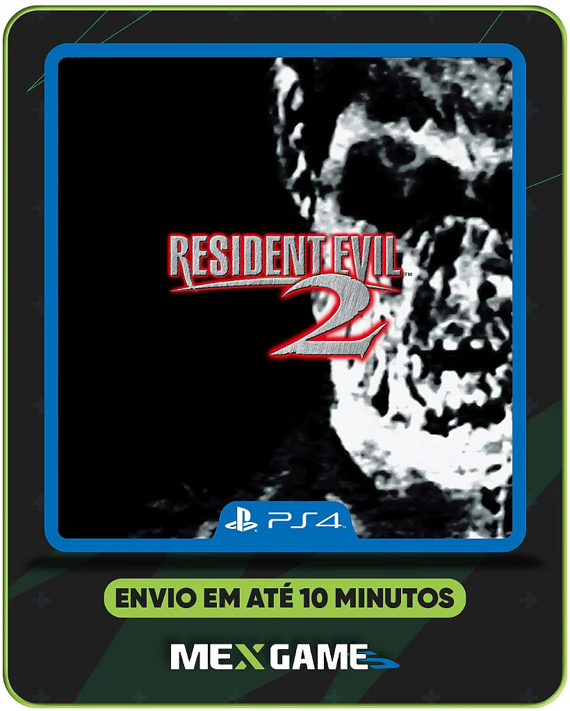 RESIDENT EVIL 2 (ORIGINAL) - PS4 - MÍDIA DIGITAL