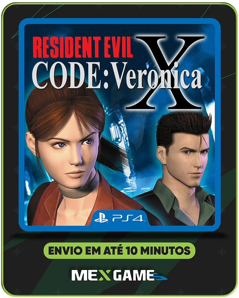 RESIDENT EVIL CODE VERONICA X - PS4 - MÍDIA DIGITAL