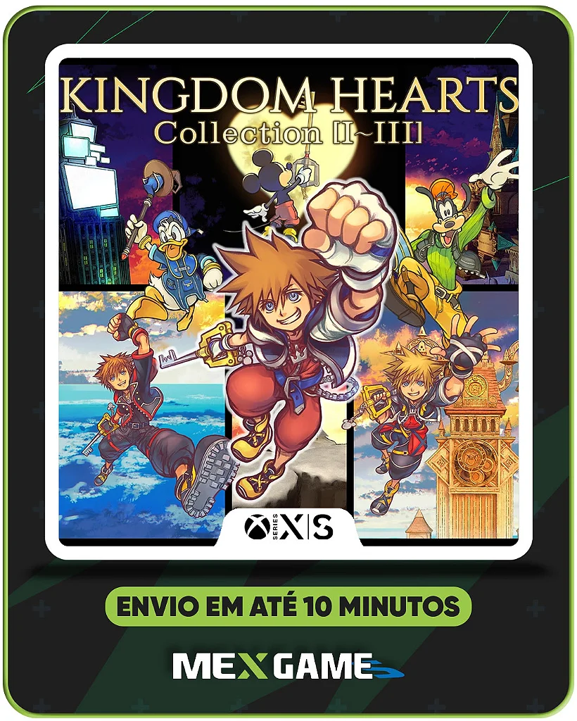 KINGDOM HEARTS COLLECTION [I～III] - XBOX SERIES X|S - MÍDIA DIGITAL