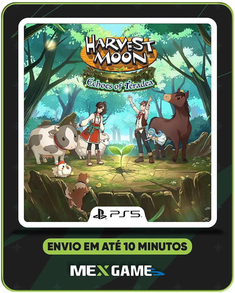 HARVEST MOON: ECHOES OF TERADEA - PS5 - MÍDIA DIGITAL