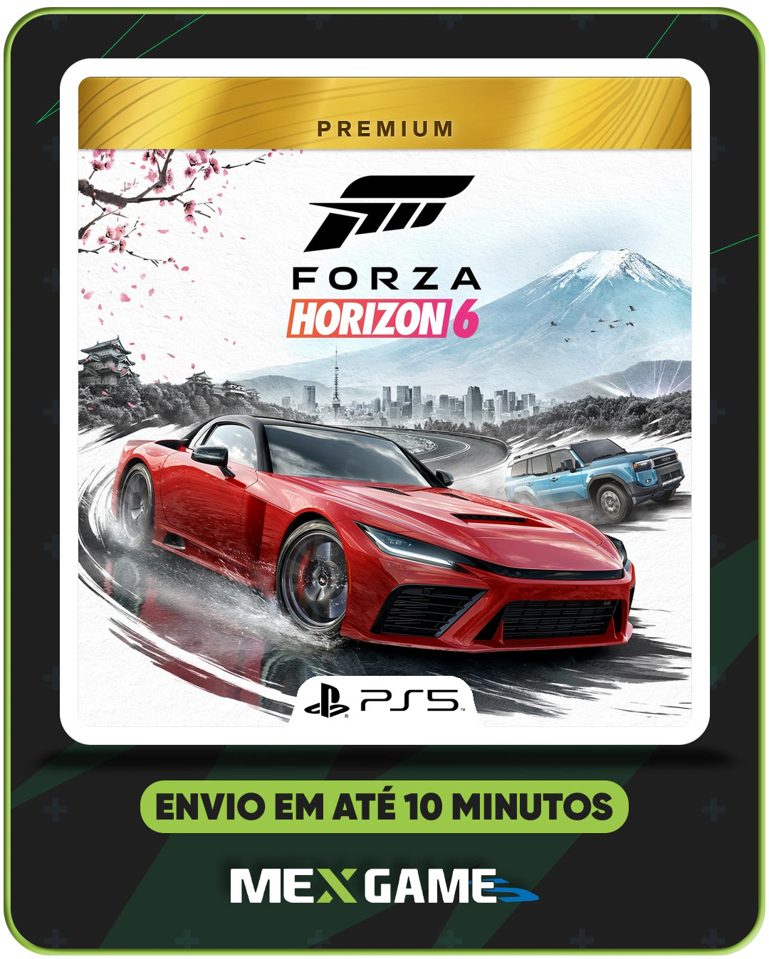 FORZA HORIZON 6 PREMIUM EDITION - PS5 - MÍDIA DIGITAL