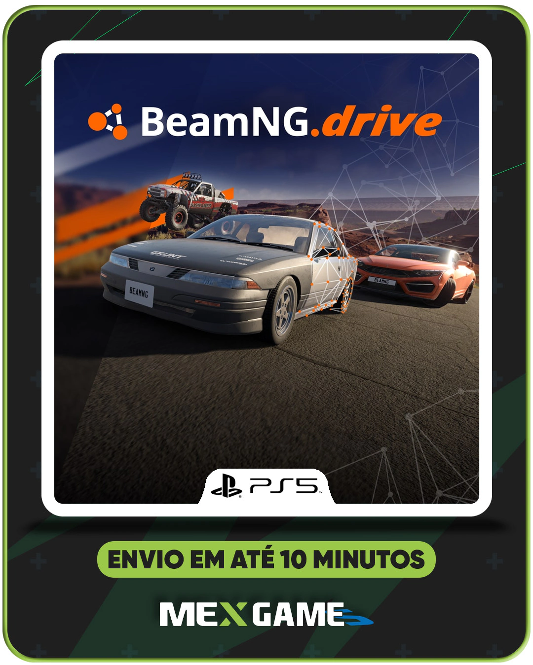 BEAMNG.DRIVE - PS5 - MÍDIA DIGITAL