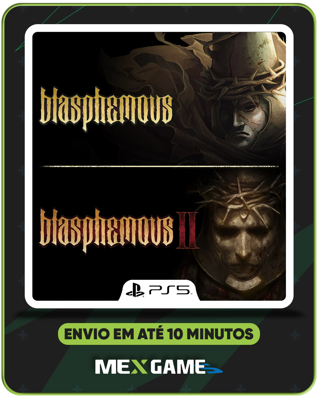BLASPHEMOUS + BLASPHEMOUS 2 BUNDLE - PS5 - MÍDIA DIGITAL
