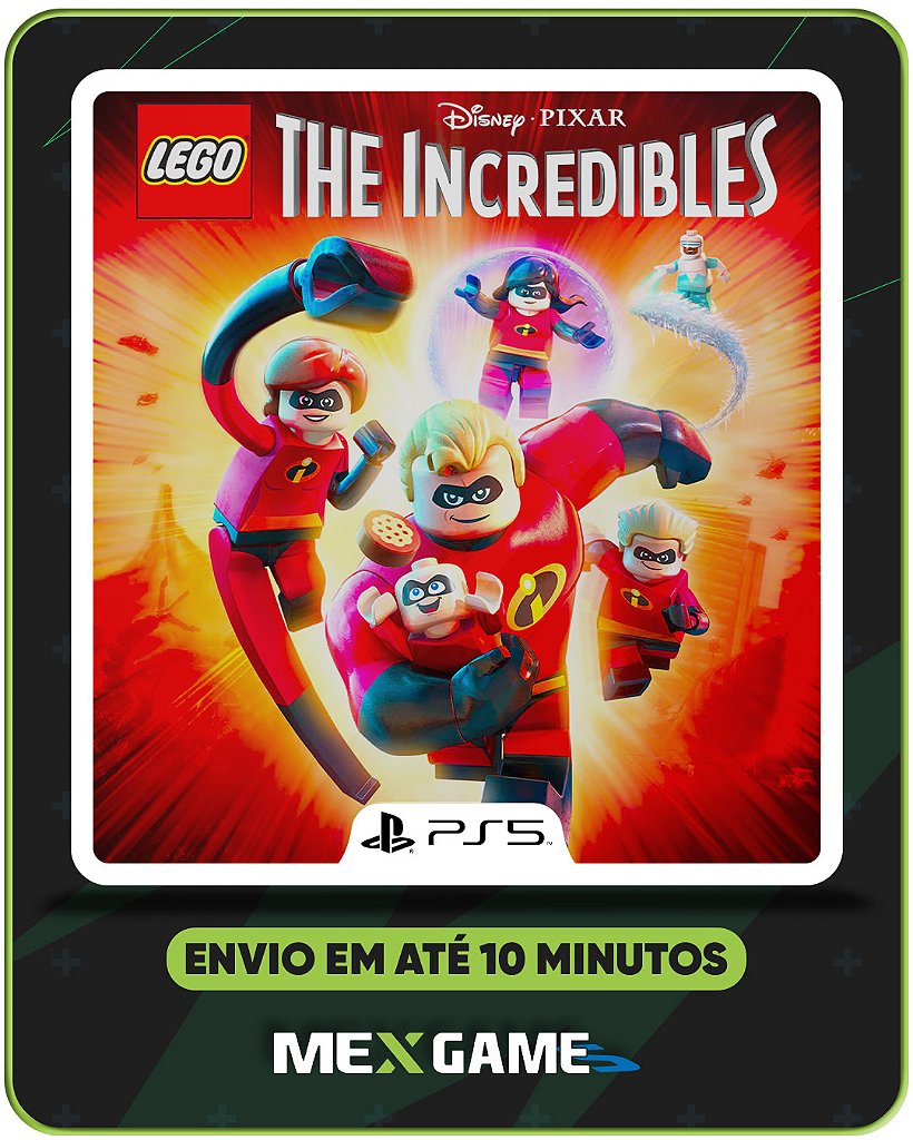 LEGO OS INCRÍVEIS - PS5 - MÍDIA DIGITAL