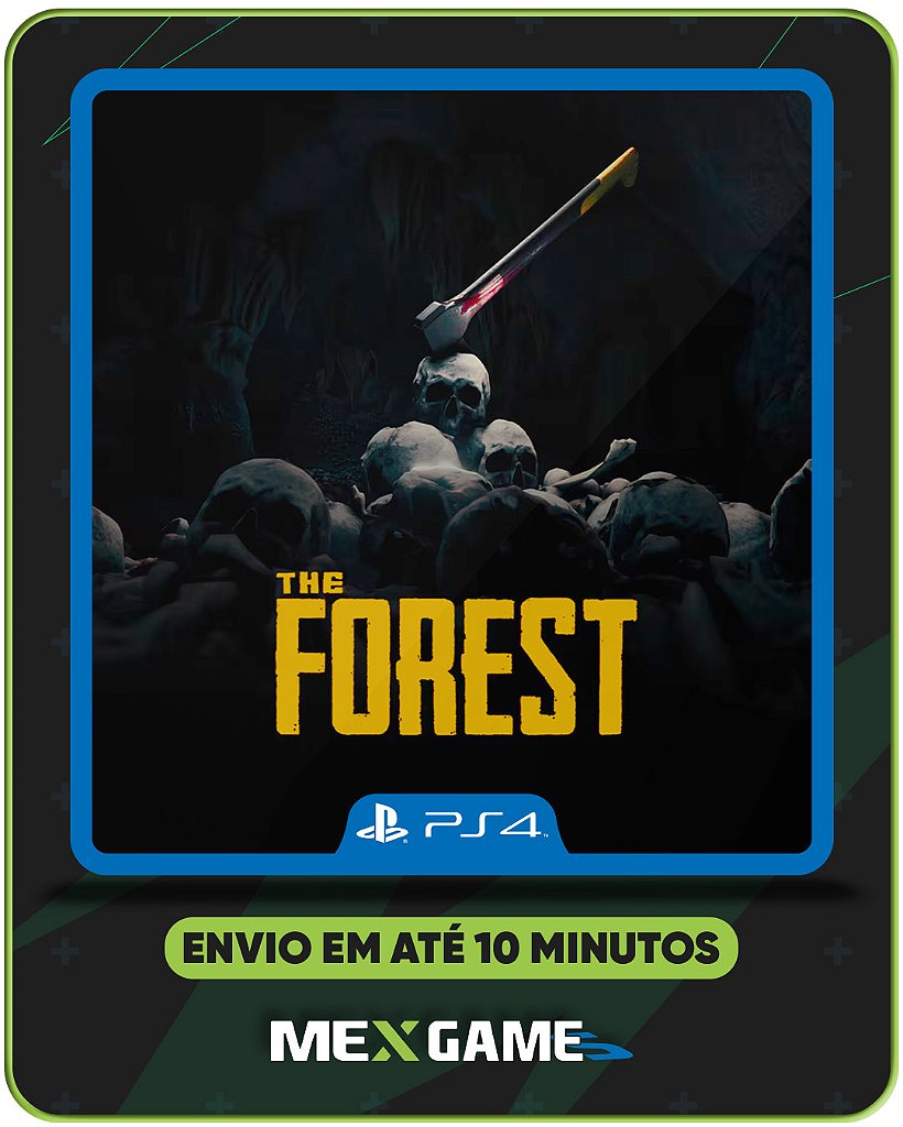 THE FOREST - PS4 - MIDIA DIGITAL