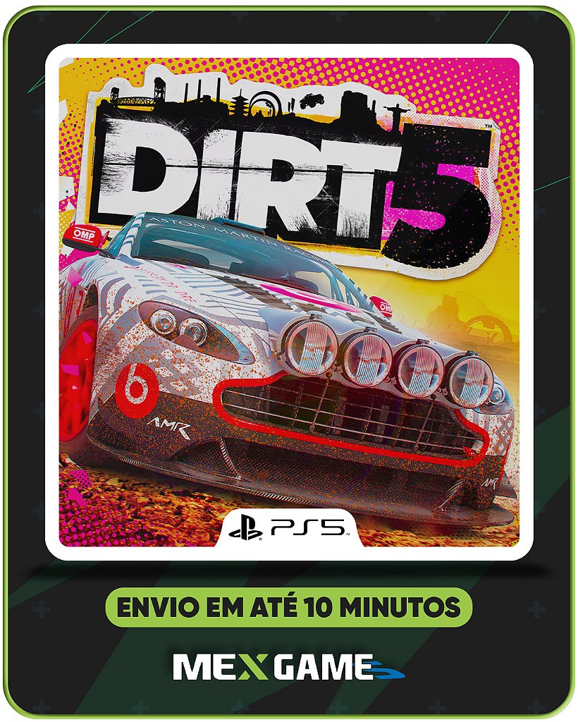 DIRT 5 - PS5 - MIDIA DIGITAL
