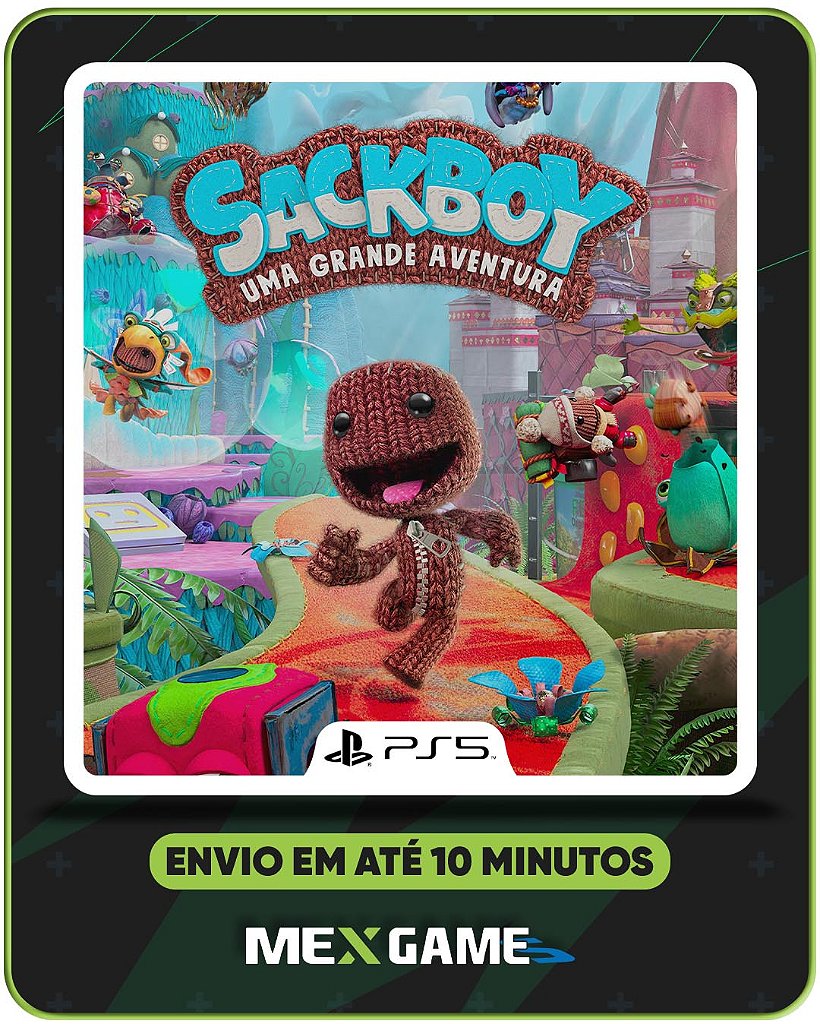 SACKBOY UMA GRANDE AVENTURA - PS5 - MIDIA DIGITAL