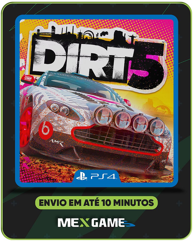 DIRT 5 - PS4 - MIDIA DIGITAL
