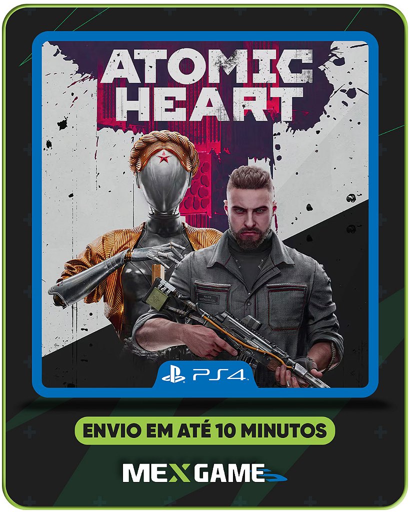 ATOMIC HEART - PS4 - MIDIA DIGITAL