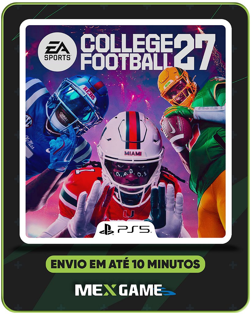 EA SPORTS COLLEGE FOOTBALL 27 - PS5 - MIDIA DIGITAL