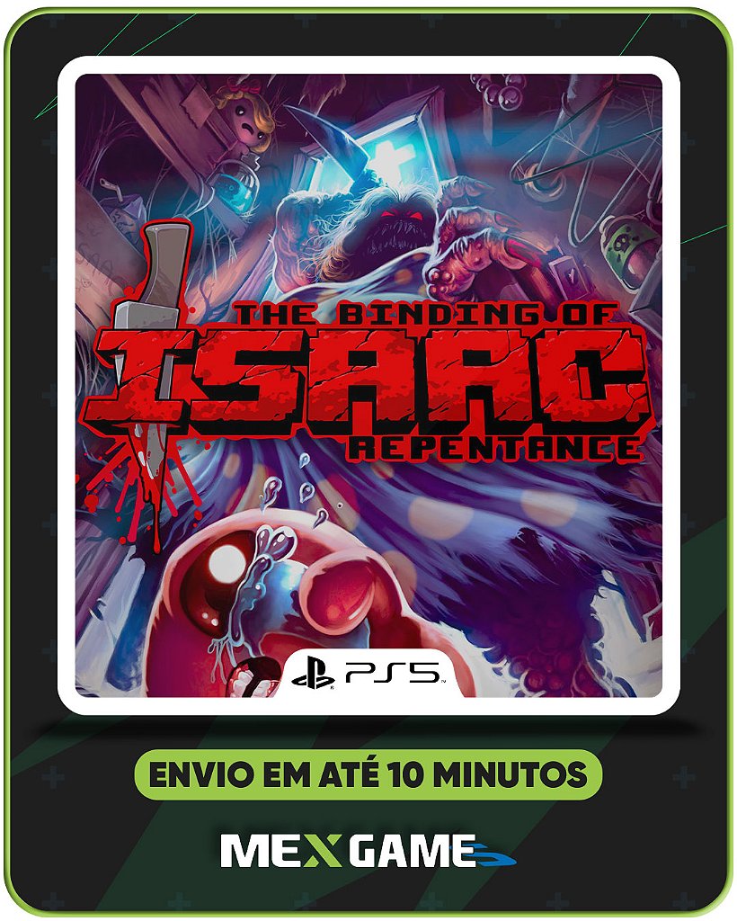 THE BINDING OF ISAAC: REPENTANCE - PS5 - MIDIA DIGITAL