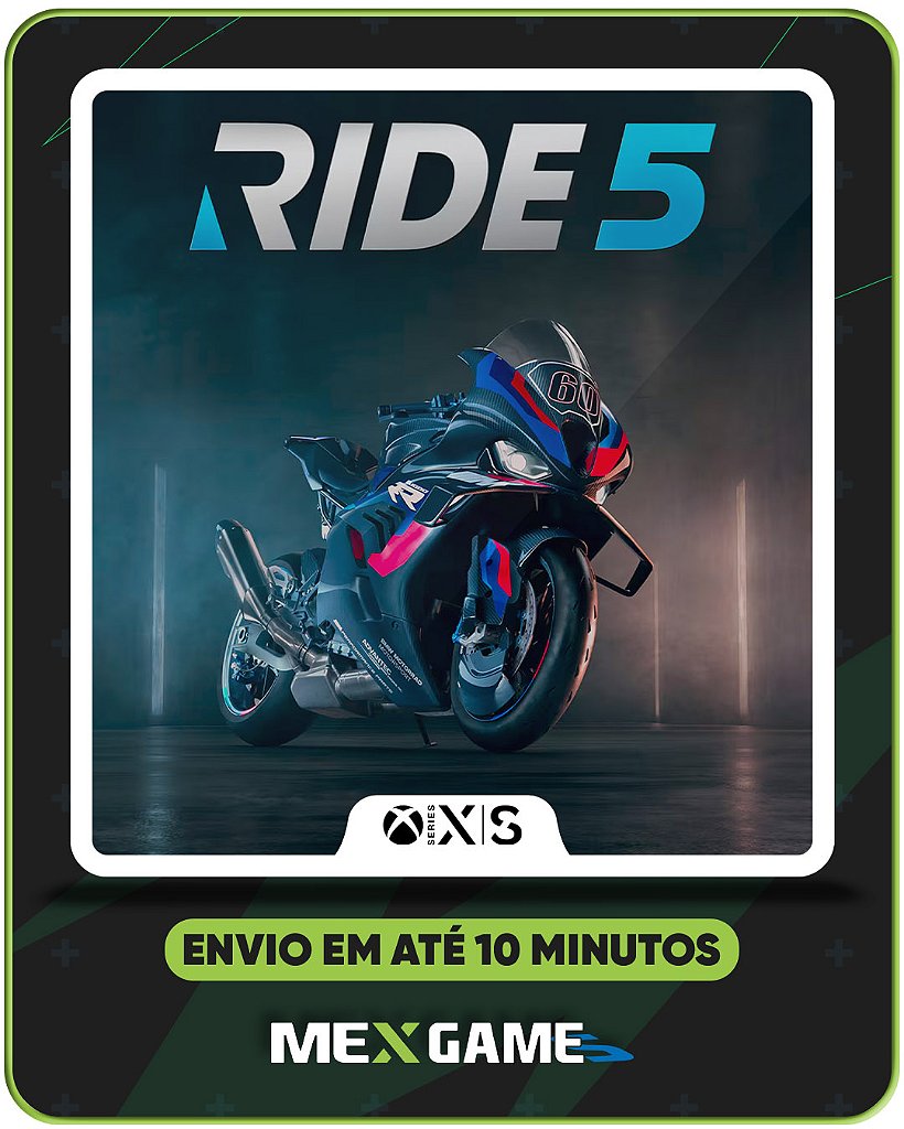 RIDE 5 - XBOX SERIES X|S - MÍDIA DIGITAL