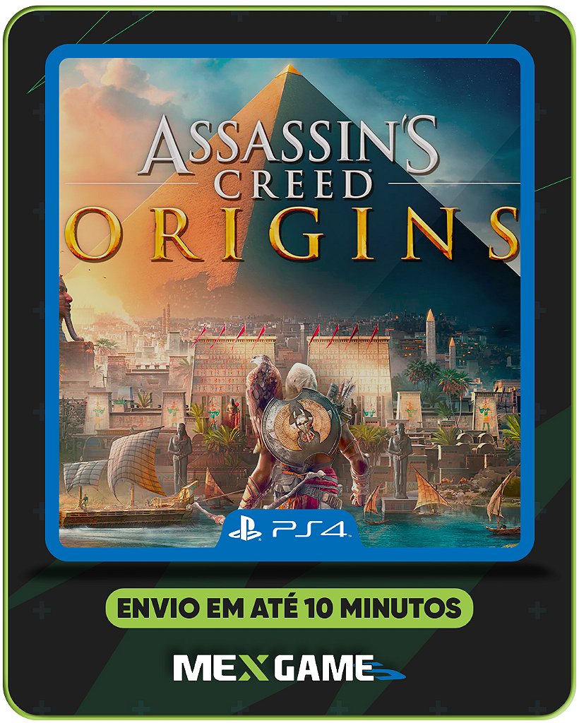 ASSASSIN’S CREED ORIGINS - PS4 - MÍDIA DIGITAL