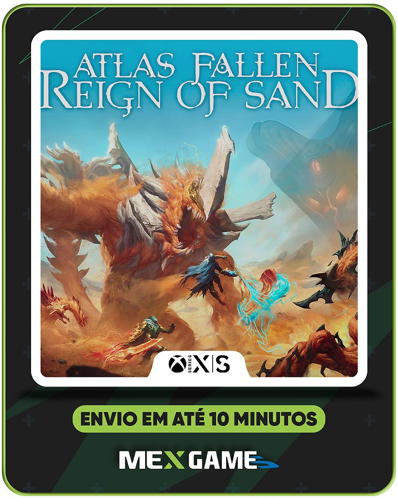 ATLAS FALLEN: REIGN OF SAND - XBOX SERIES SERIES X|S - MÍDIA DIGITAL