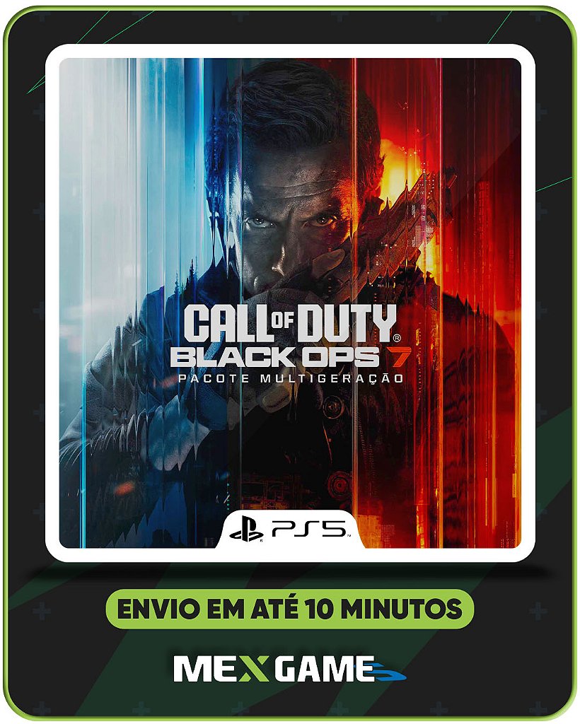 CALL OF DUTY BLACK OPS 7 - PS5 - MÍDIA DIGITAL