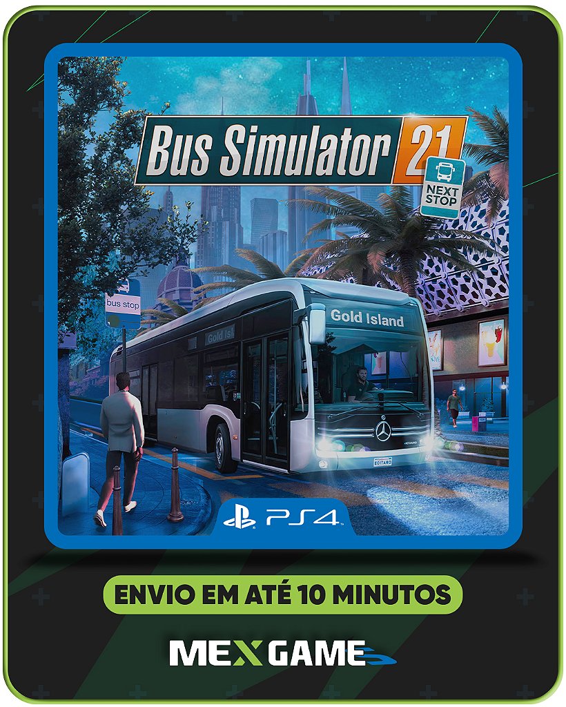 BUS SIMULATOR 21 NEXT - PS4 - MÍDIA DIGITAL
