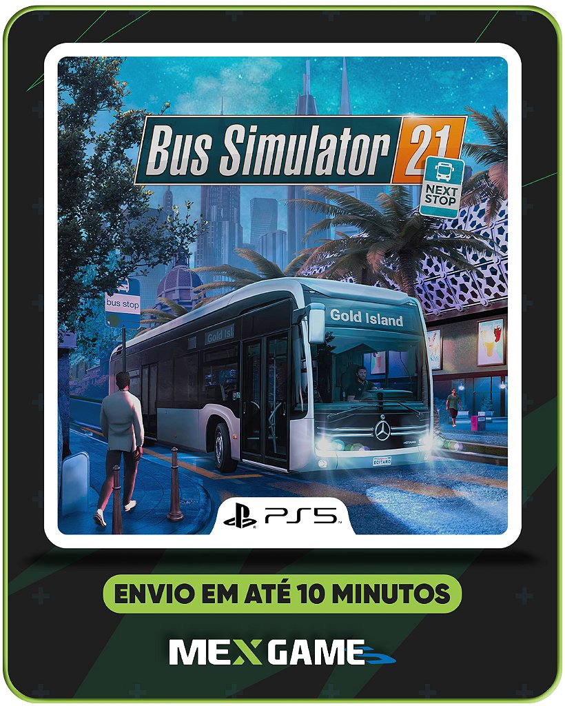 BUS SIMULATOR 21 NEXT - PS5 - MÍDIA DIGITAL