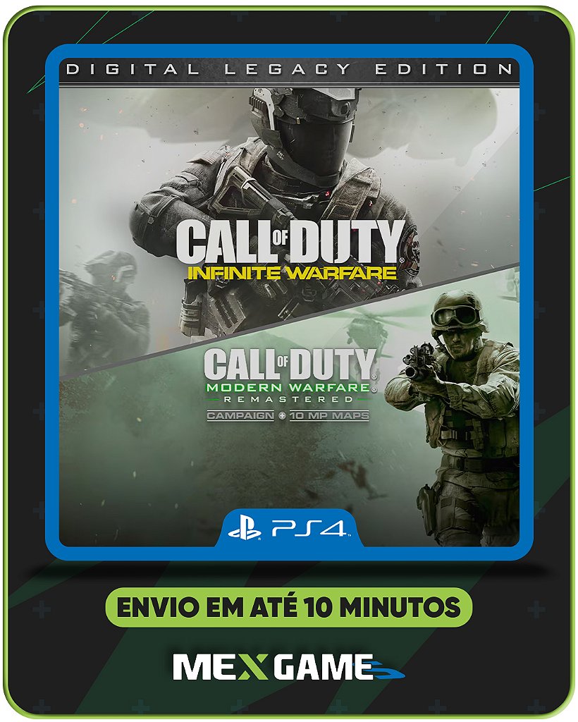 CALL OF DUTY INFINITE WARFARE LEGACY EDITION - PS4 - MÍDIA DIGITAL