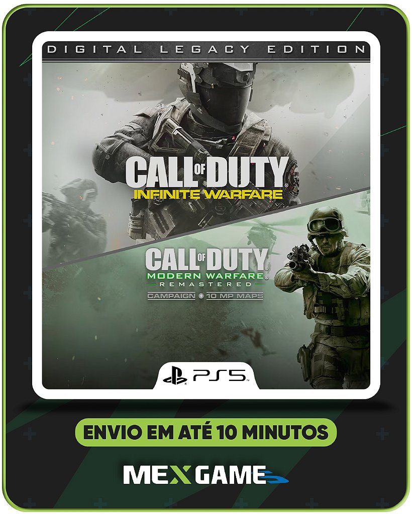 CALL OF DUTY INFINITE WARFARE LEGACY EDITION - PS5 - MÍDIA DIGITAL