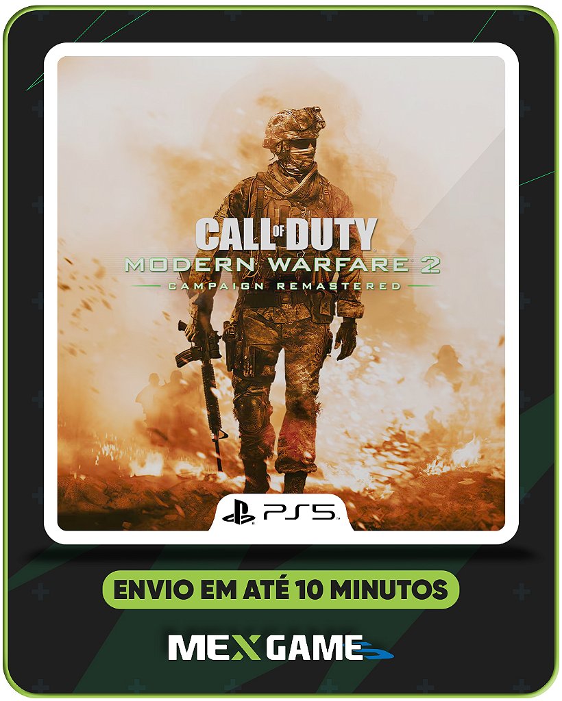 CALL OF DUTY MODERN WARFARE 2 CAMPING REMASTERED - PS5 - MÍDIA DIGITAL
