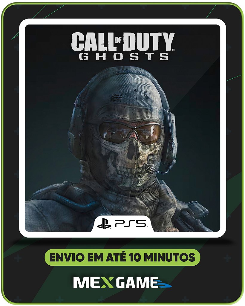 CALL OF DUTY: GHOSTS - PS5 - MÍDIA DIGITAL