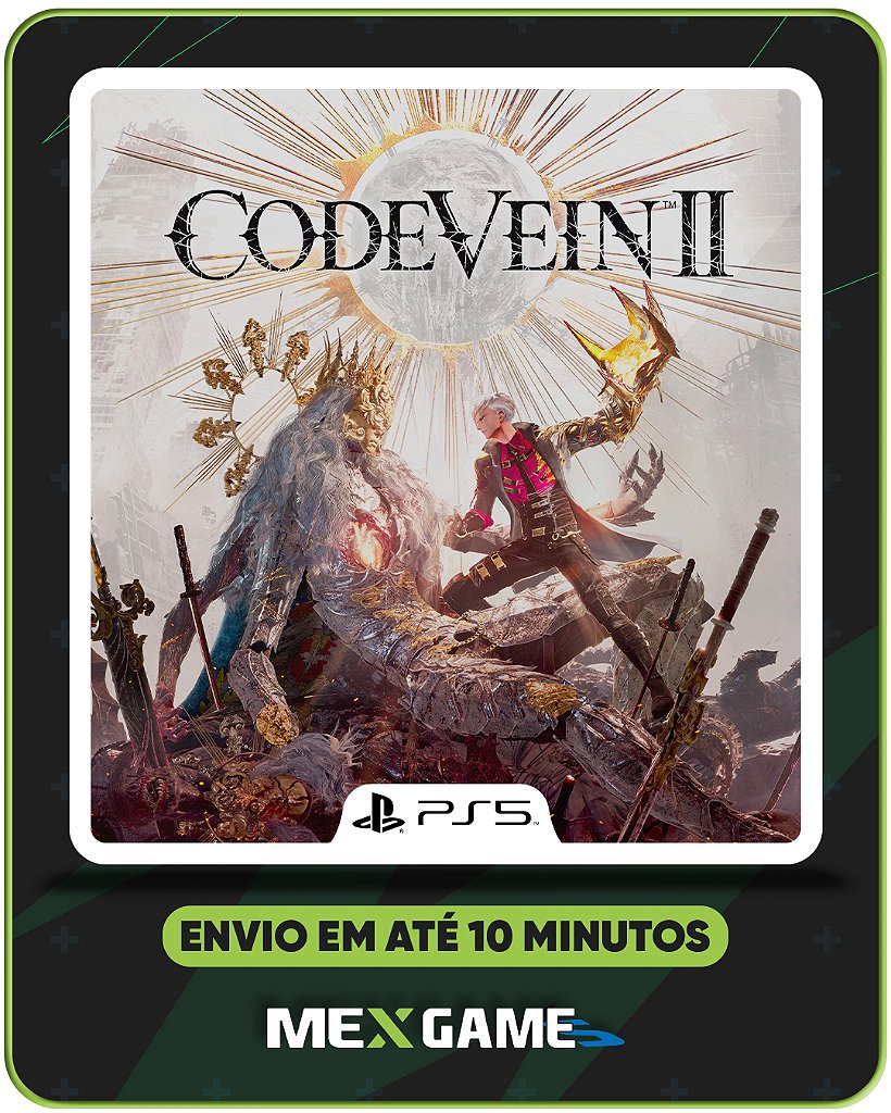 CODE VEIN II - PS5 - MIDIA DIGITAL