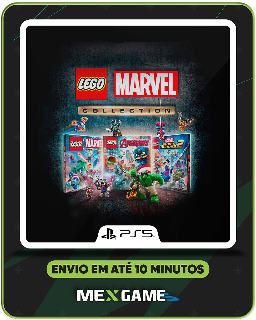 COLEÇÃO LEGO MARVEL - PS5 - MIDIA DIGITAL