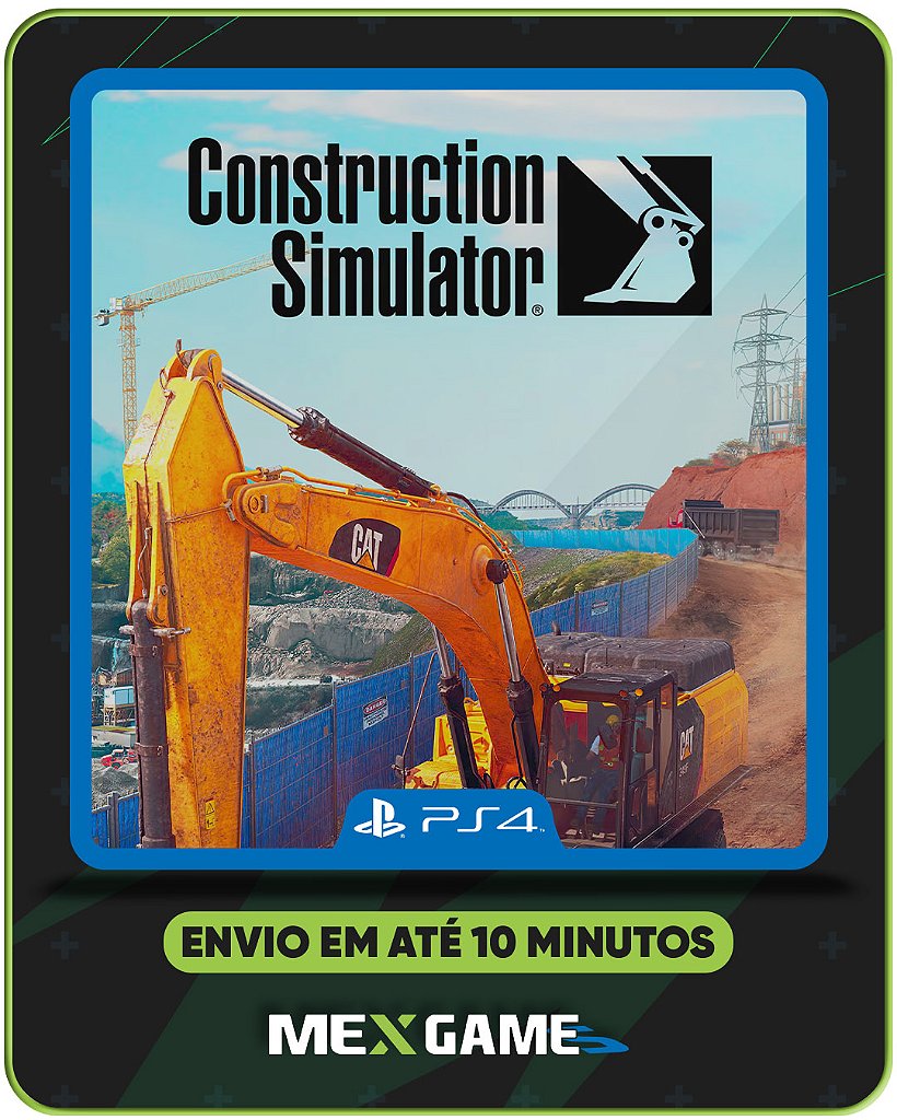 CONSTRUCTION SIMULATOR - PS4 - MÍDIA DIGITAL