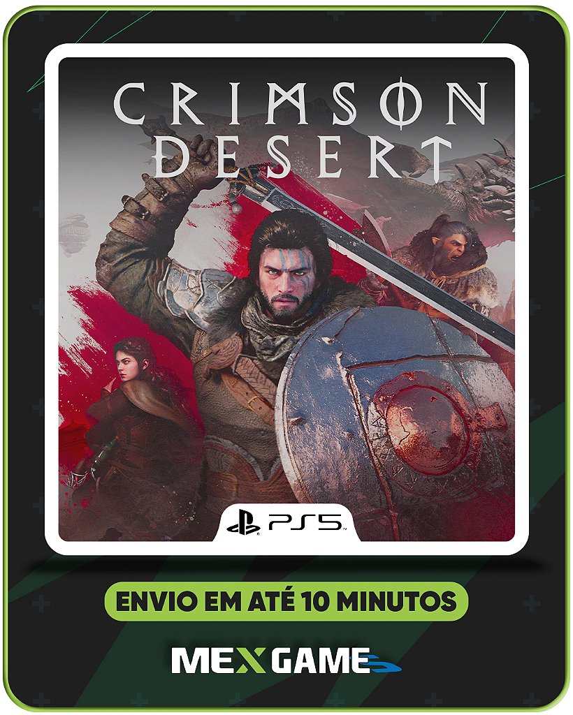 CRIMSON DESERT - PS5 - MIDIA DIGITAL