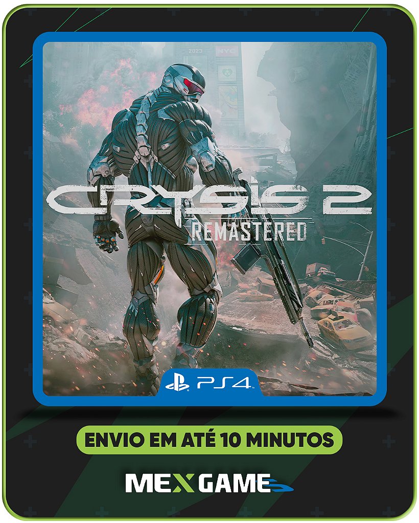CRYSIS 2 REMASTERED - PS4 - MÍDIA DIGITAL
