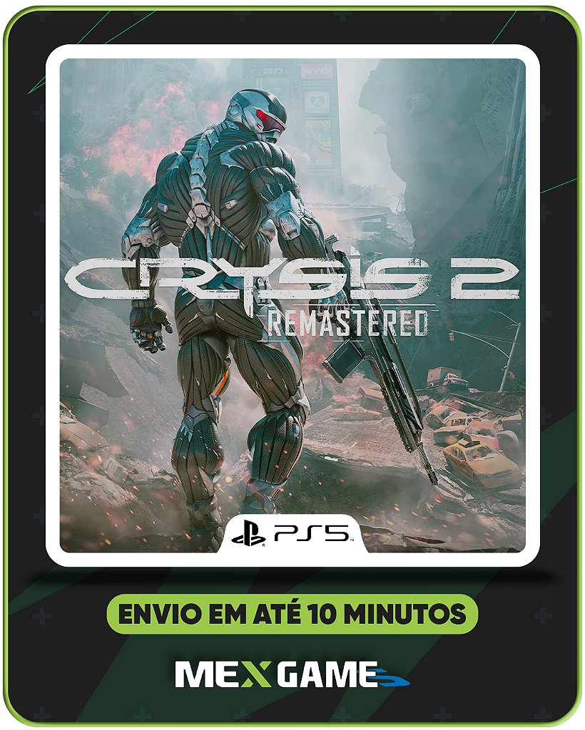 CRYSIS 2 REMASTERED - PS5 - MÍDIA DIGITAL