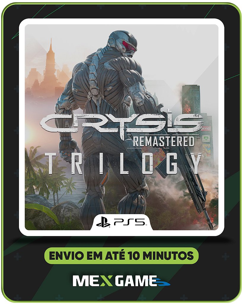 CRYSIS REMASTERED TRILOGY - PS5 - MÍDIA DIGITAL