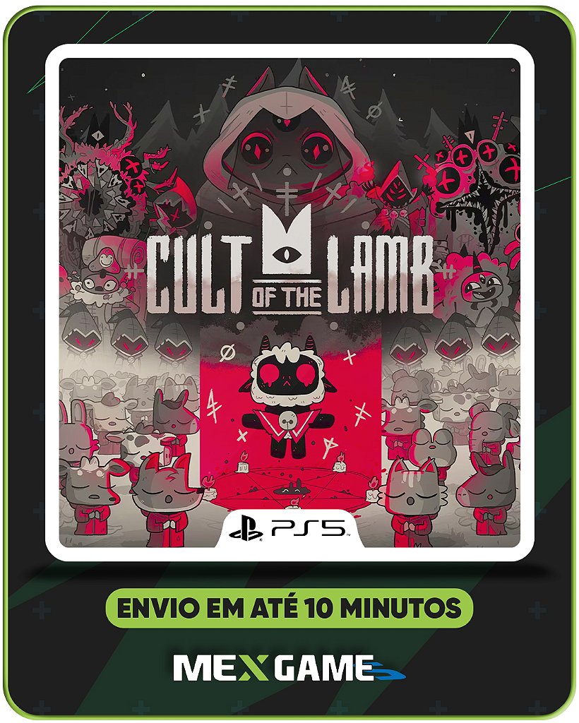 CULT OF THE LAMB - PS5 - MÍDIA DIGITAL