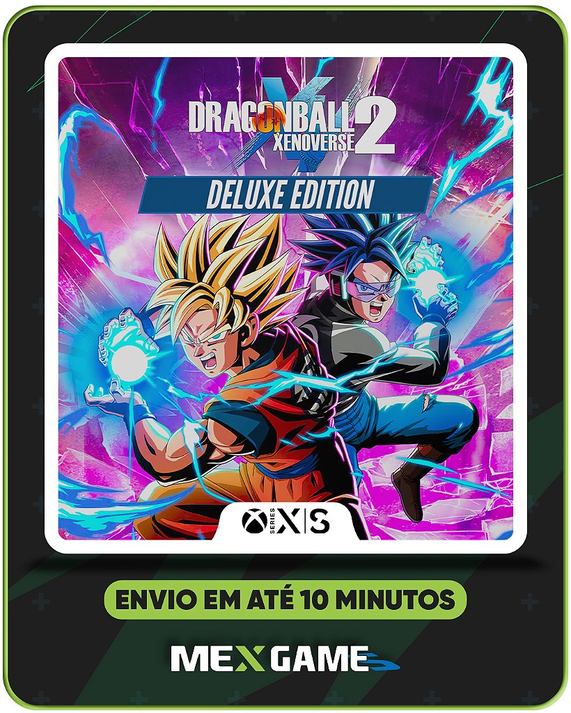 DRAGON BALL XENOVERSE 2 DELUXE EDITION - XBOX SERIES X|S - MÍDIA DIGITAL