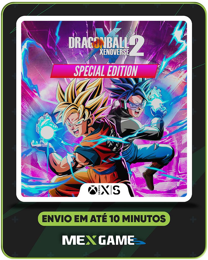 DRAGON BALL XENOVERSE 2 SPECIAL - XBOX SERIES X|S - MÍDIA DIGITAL