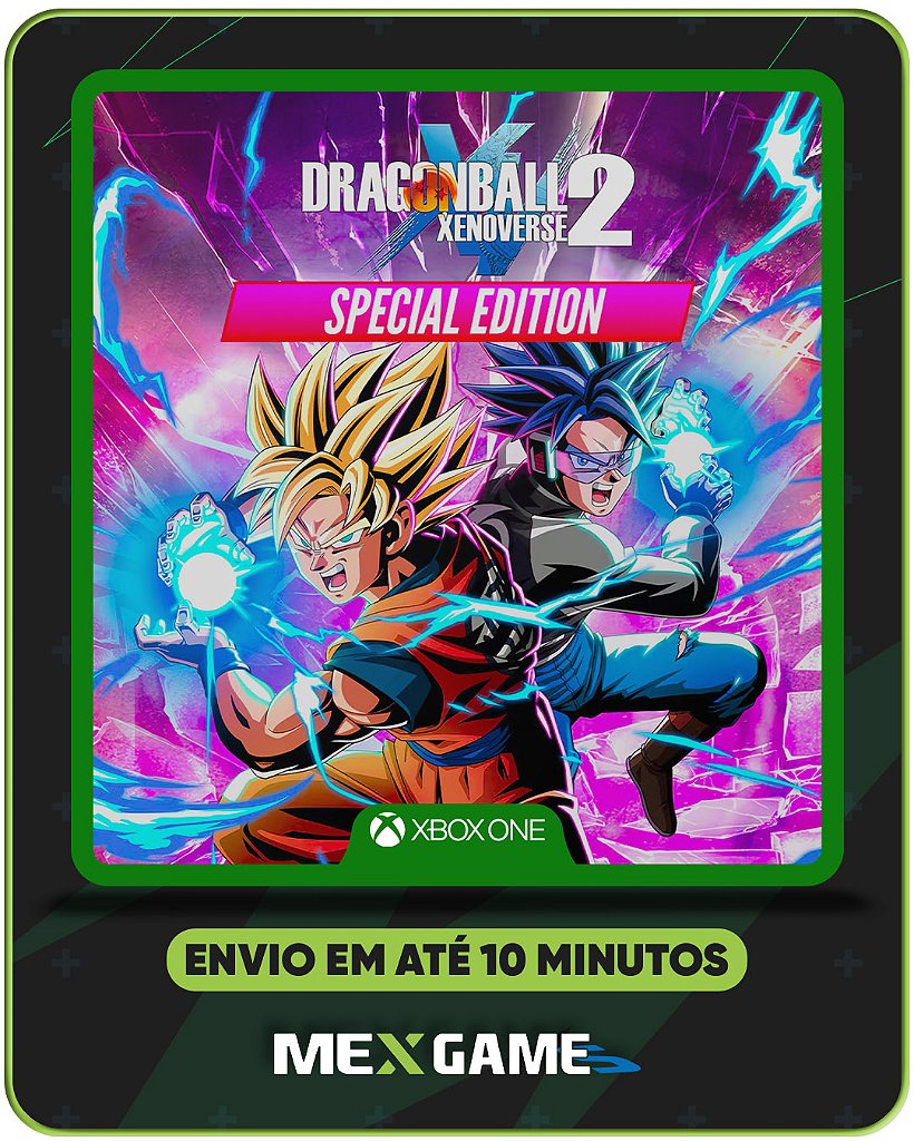 DRAGON BALL XENOVERSE 2 SPECIAL - XBOX ONE - MÍDIA DIGITAL