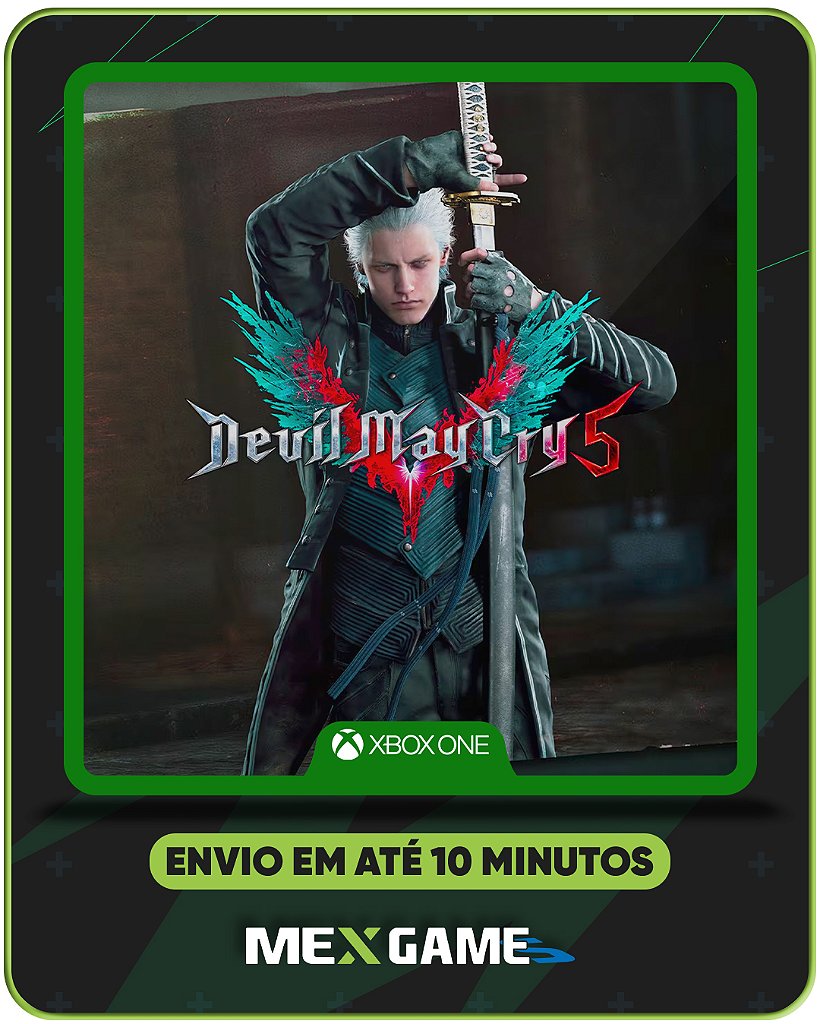 DEVIL MAY CRY 5 + VERGIL- XBOX ONE- MÍDIA DIGITAL