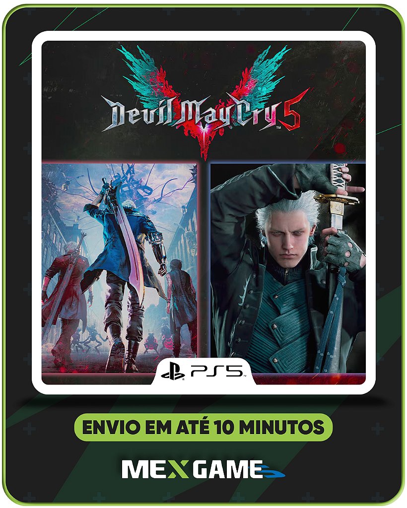DEVIL MAY CRY 5 + VERGIL - PS5 - MÍDIA DIGITAL