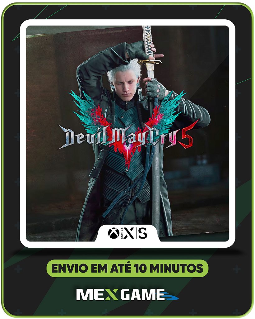 DEVIL MAY CRY 5 + VERGIL- XBOX SERIES X|S- MÍDIA DIGITAL
